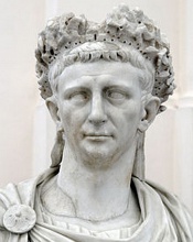 Římský císař Tiberius Claudius Caesar Augustus Germanicus