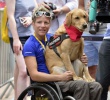 Marieke Vervoortová se svým psím miláčkem; foto: www.nieuwsblad.be