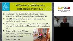 Webinář o sexu; sken obrazovky YouTube – CZEPA