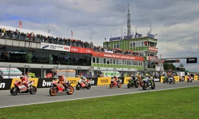 Pohled na Masarykův okruh; foto: oficiální stránky automotodrombrno.cz