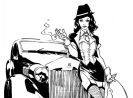 Ilustr. obr. (red): Gangster Zatanna od Carlose Gomeze; www.pinterest.com