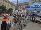 Snímek z účasti na Metrostav handy cyklo maratonu; foto: archiv Tomáše Macury