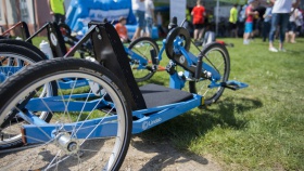 Speciální handbike pro děti;   foto Lindab