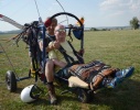 Rekondiční pobyt nabízí i nevšední zážitky – třeba motorový paragliding