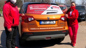 Suzuki Vitara pro Charitu Rajhrad - mobilní hospic sv. Jana